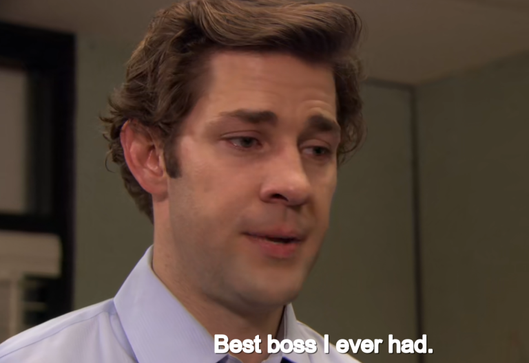 jim says michael best boss